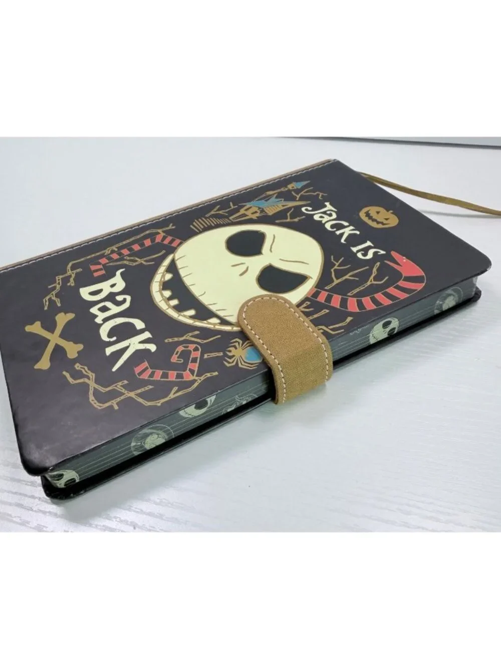 Nightmare Before Christmas Journal Notebook Jack is Back Diary 25th Anniversary